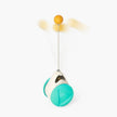 Cat Windmill Spinning Turntable Interactive Toy — Suction Cup, Catnip Ball, Teeth Grinding