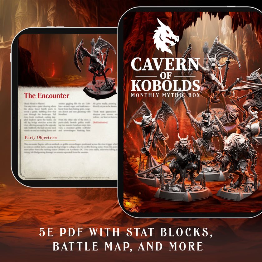Cavern of Kobolds | Mythic Box | 5e Combat Encounter