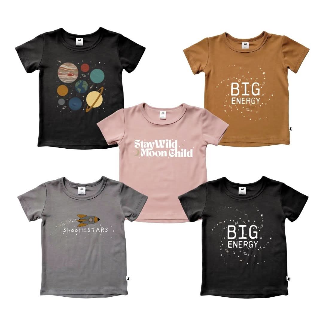 Baby/Kids' Bamboo Graphic T-Shirt | 