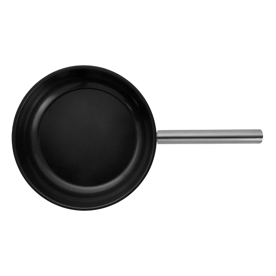 Ceramic Stainless Steel High Fry Pan 28 CM