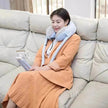 Cervical spine neck pillow mobile phone holder