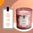 Bougie en cire de soja Chai - Orange, cannelle et clous de girofle - 227 g (8 oz)