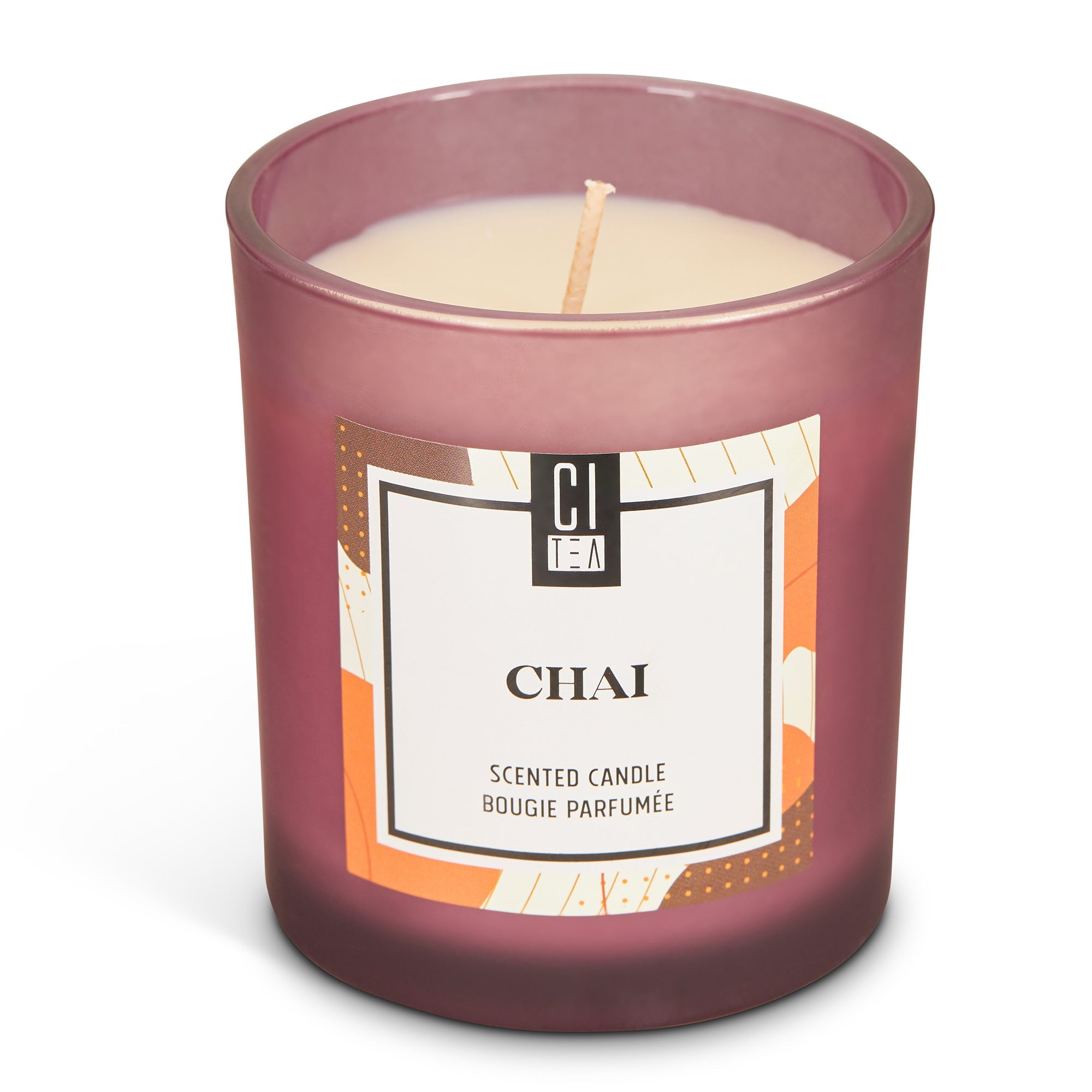 Bougie en cire de soja Chai - Orange, cannelle et clous de girofle - 227 g (8 oz)