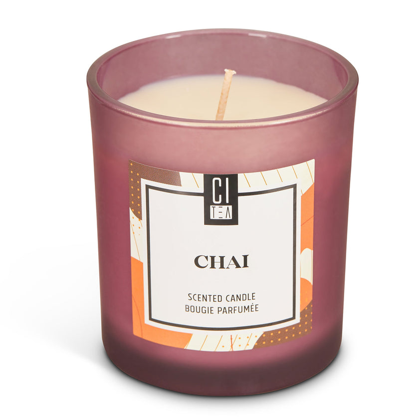 Bougie en cire de soja Chai - Orange, cannelle et clous de girofle - 227 g (8 oz)