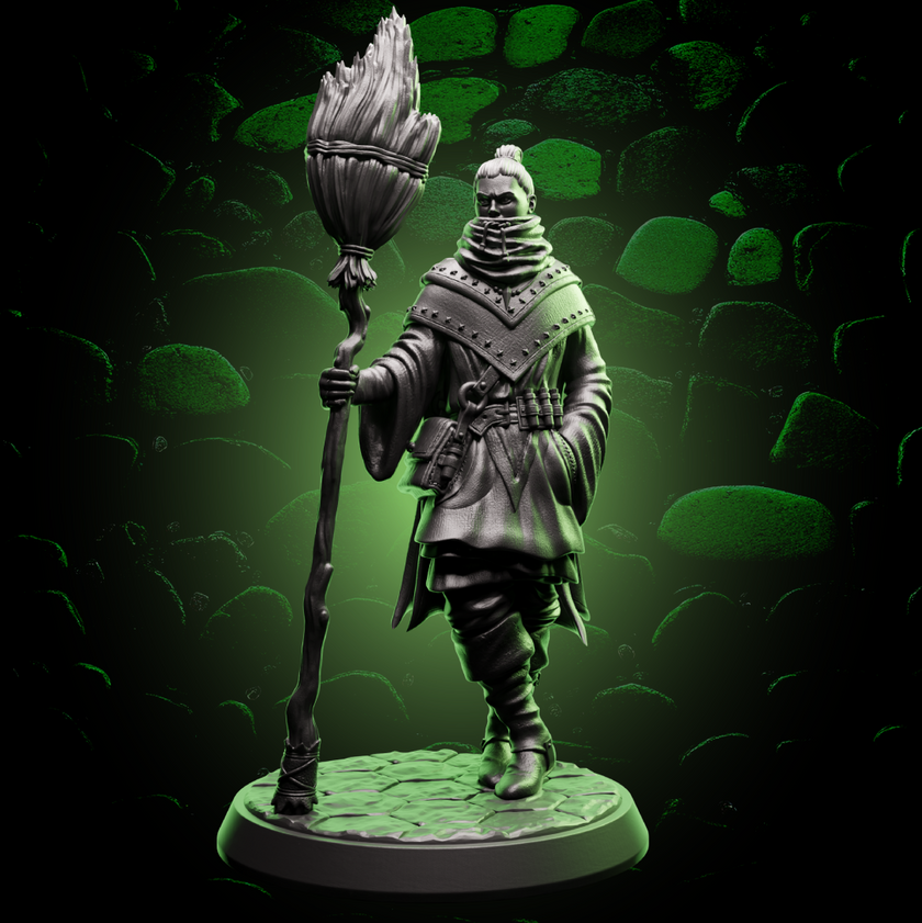 Human Sorcerer | Broom | 5e