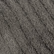 Charcoal Ribbed Extended Throw