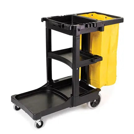 Chariot Rubbermaid pour entretien ménager