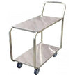 Chariot de stockage inox Omcan – 700 lb de capacité, 2 niveaux
