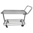 Chariot en métal, capacité de 400 livres, 46 ½'' x 19'' x 40 ¾''