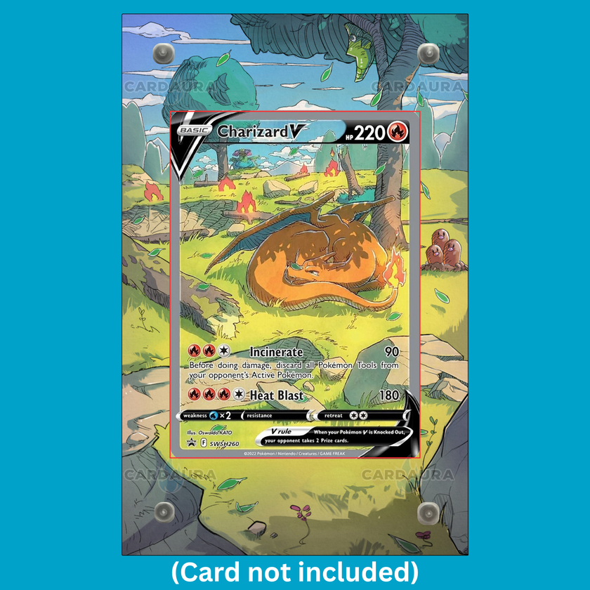 Charizard V SWSH260 Promo (Ungraded) Display Case