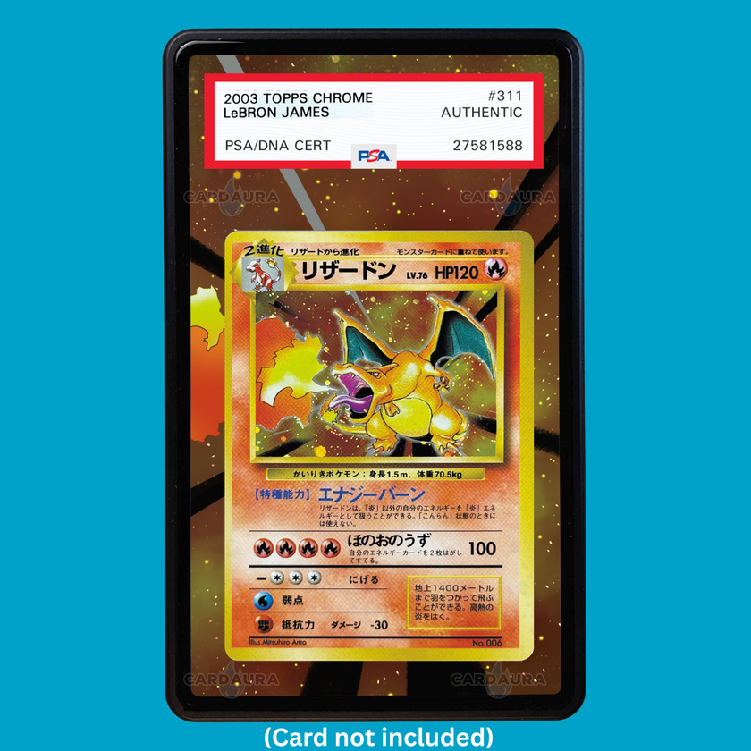 Charizard 4/102 Base Set (Graded) Display Case