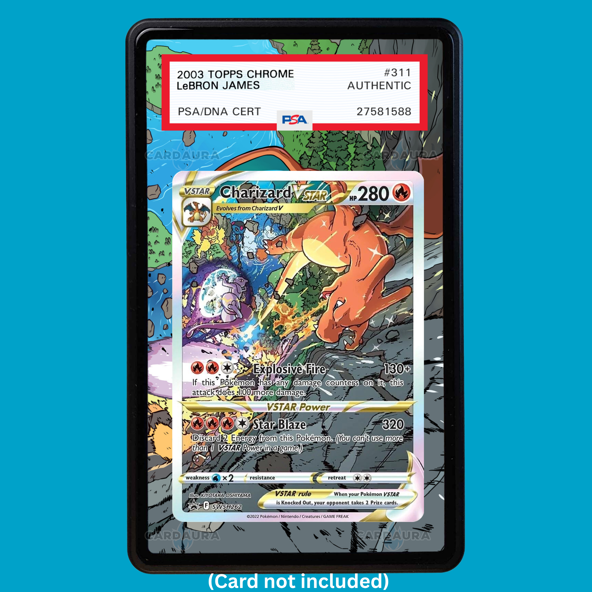 Charizard VSTAR SWSH262 Promo (Graded) Display Case