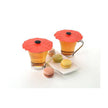Charles Viancin - Floral Poppy Drink Covers 10Cm/4 2/St