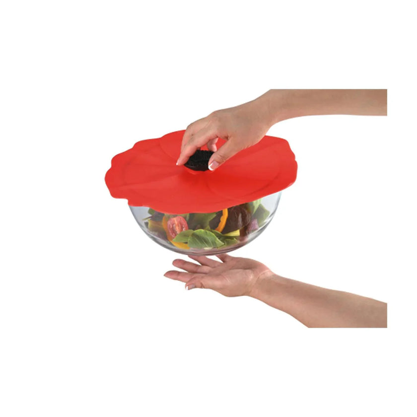 Charles Viancin - Floral Poppy Silicone Lid 20Cm/8