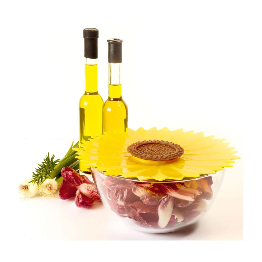 Charles Viancin - Couvercle en silicone à motif de tournesol floral 20 cm/8