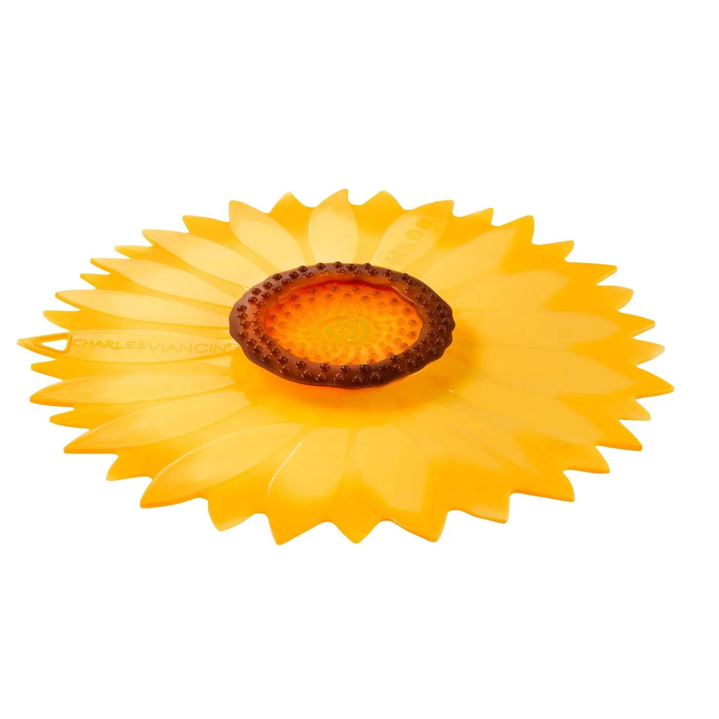 Charles Viancin - Couvercle en silicone à motif de tournesol floral 20 cm/8