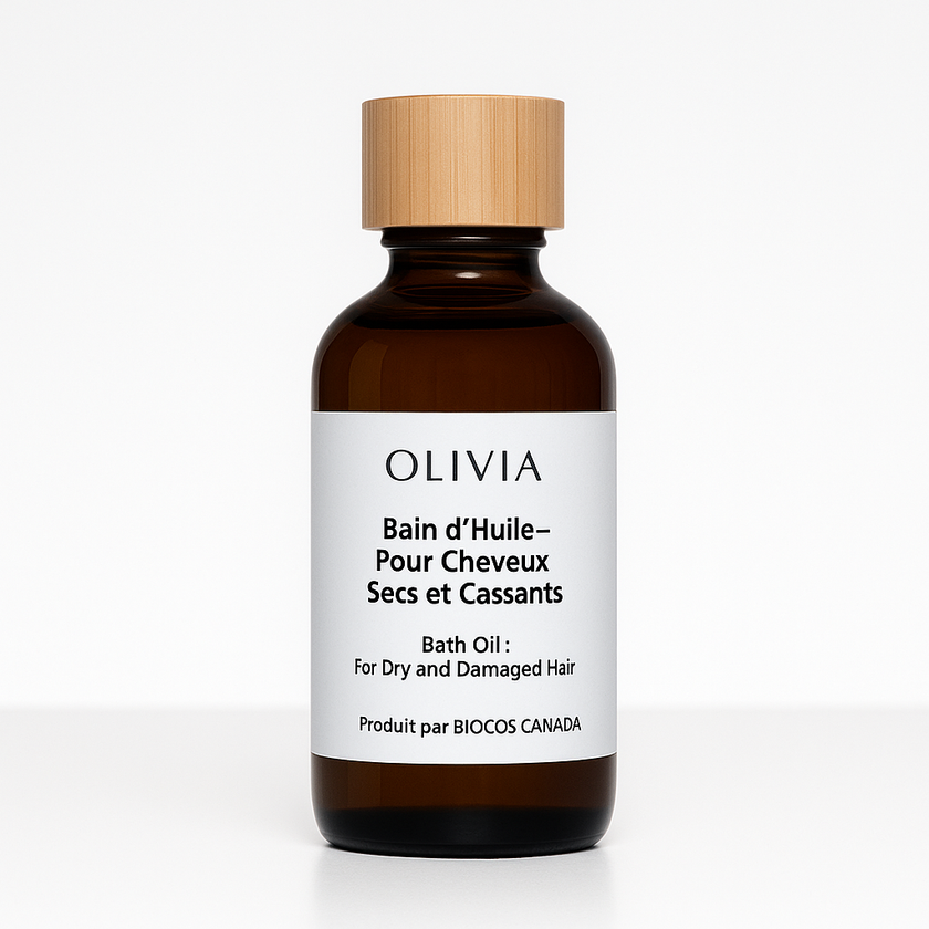 Huile pour cheveux secs et cassants (Bain)