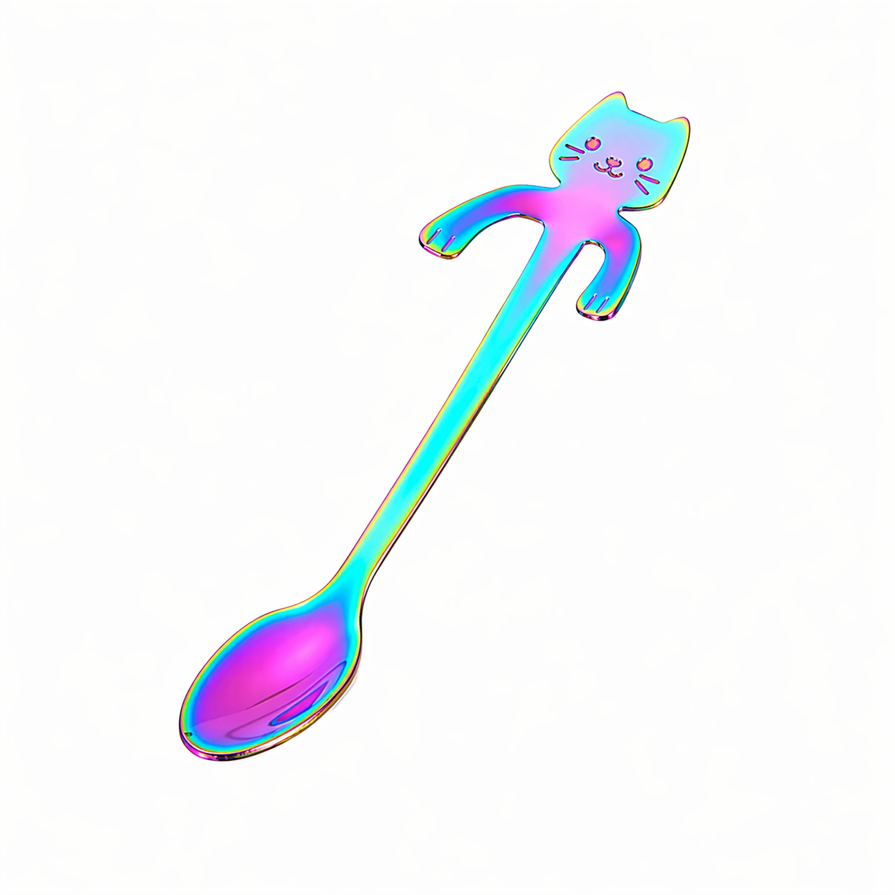 Kitty Tea/Coffee/Ice Cream Small Stainless Steel Spoon