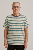 Unisex Cotton T-Shirt – Stripe