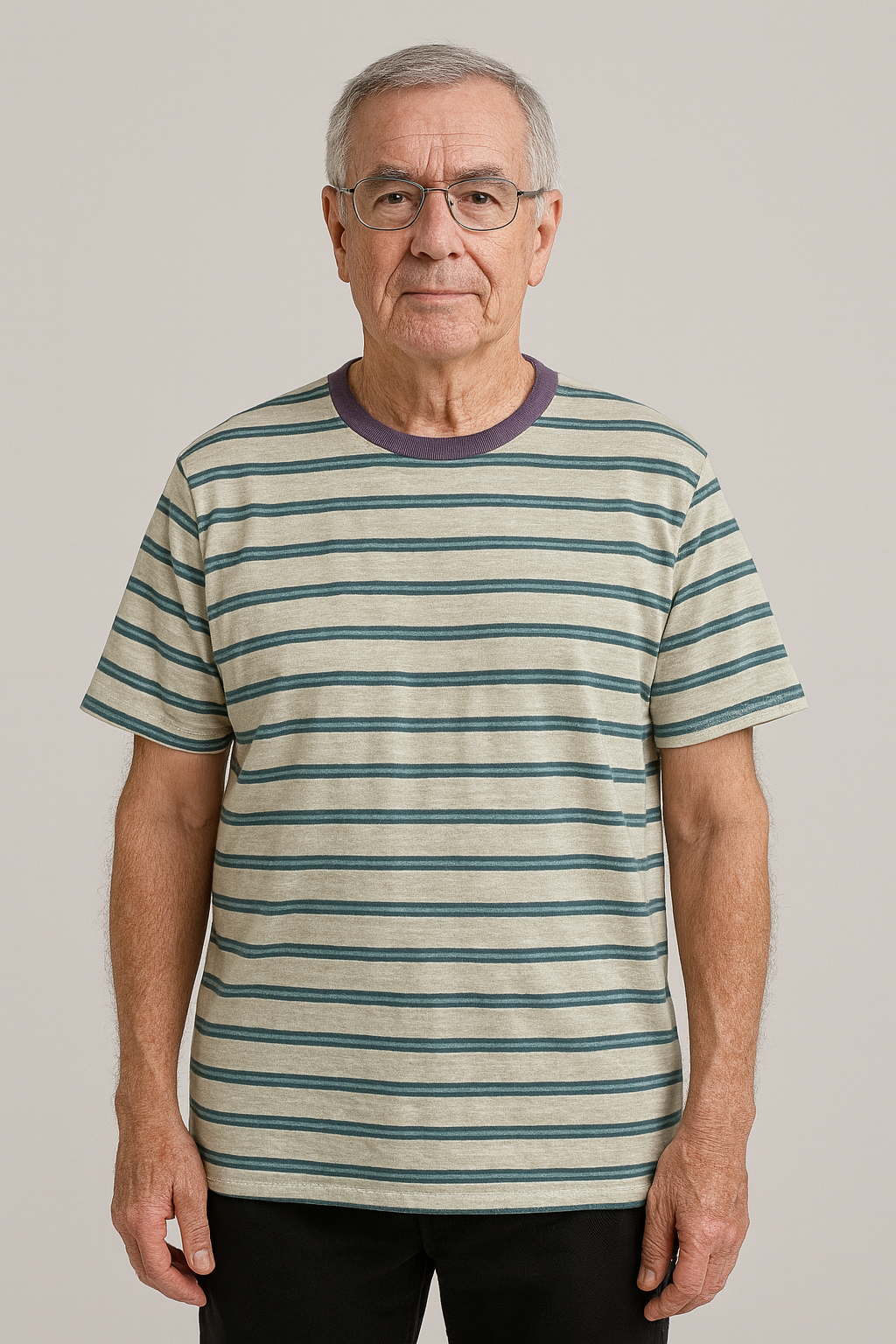 Unisex Cotton T-Shirt – Stripe