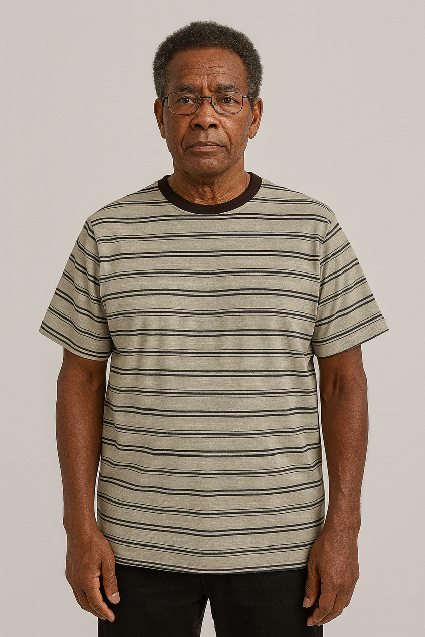 Unisex Cotton T-Shirt – Stripe