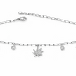 SILVER CHARMED BRACELET