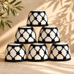 Tasses à café palestiniennes Sada (lot de 6) 6x6x5 cm