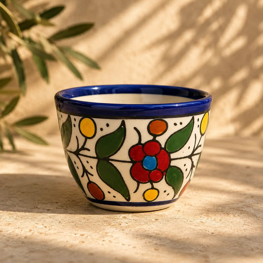 Tasses à café palestiniennes Sada (lot de 6) 6x6x5 cm