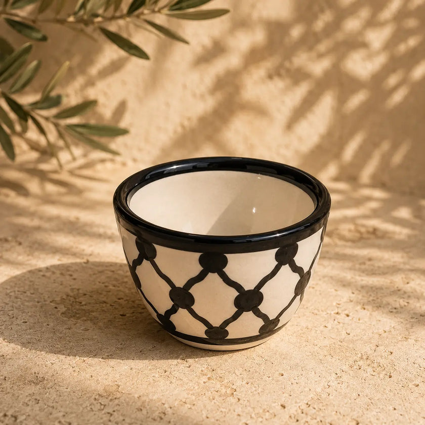 Tasses à café palestiniennes Sada (lot de 6) 6x6x5 cm