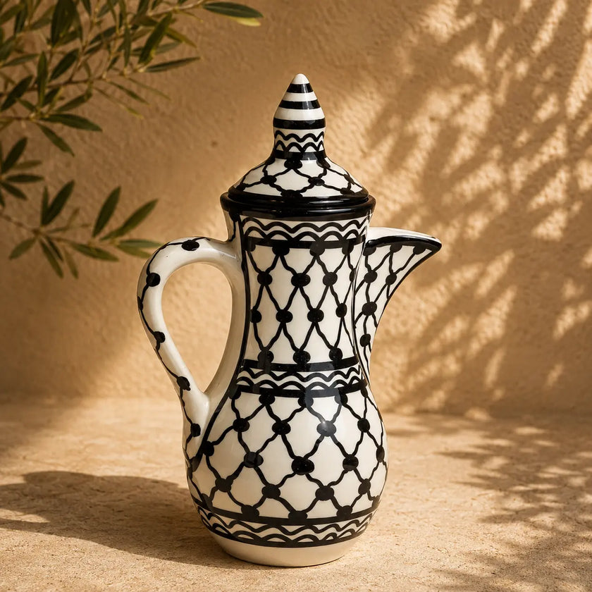 Carafe à café palestinienne 17x17x26 cm