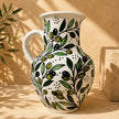 Handmade Ceramic Water Pitcher, Jug & Carafe 15 × 20 cm