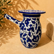 Rakwa -Handmade Palestinian Ceramic Coffee Pot with Lid – Traditional Arabic & Turkish Coffee Serving Pot