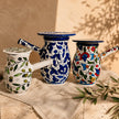 Rakwa -Handmade Palestinian Ceramic Coffee Pot with Lid – Traditional Arabic & Turkish Coffee Serving Pot