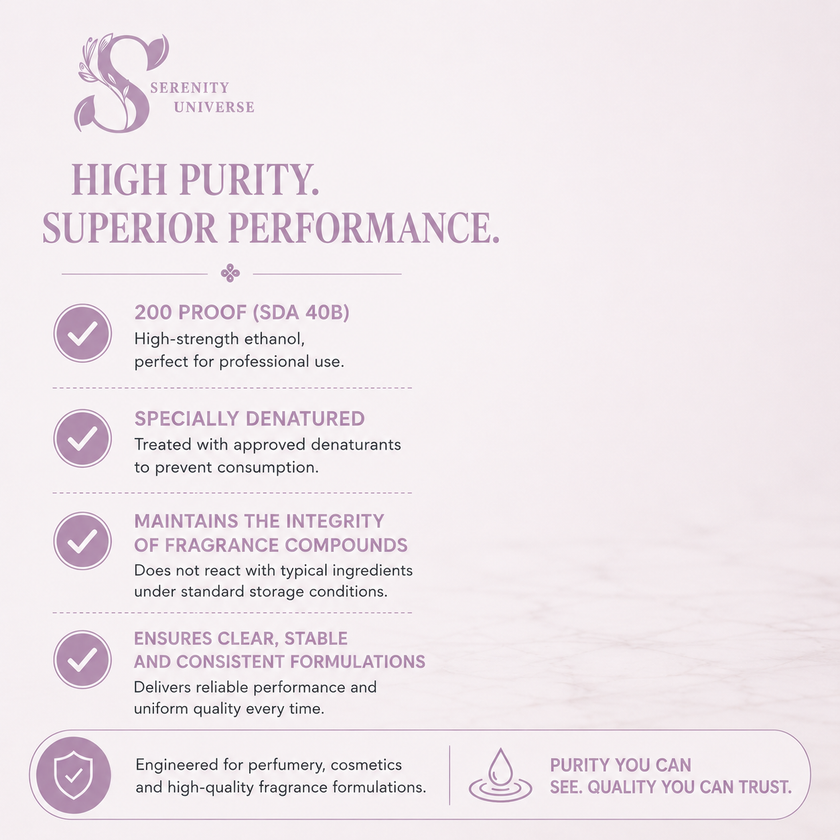 Perfumery Alcohol Liquid (SDA 40B)