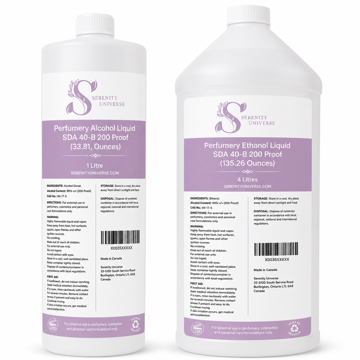 Perfumery Alcohol Liquid (SDA 40B)