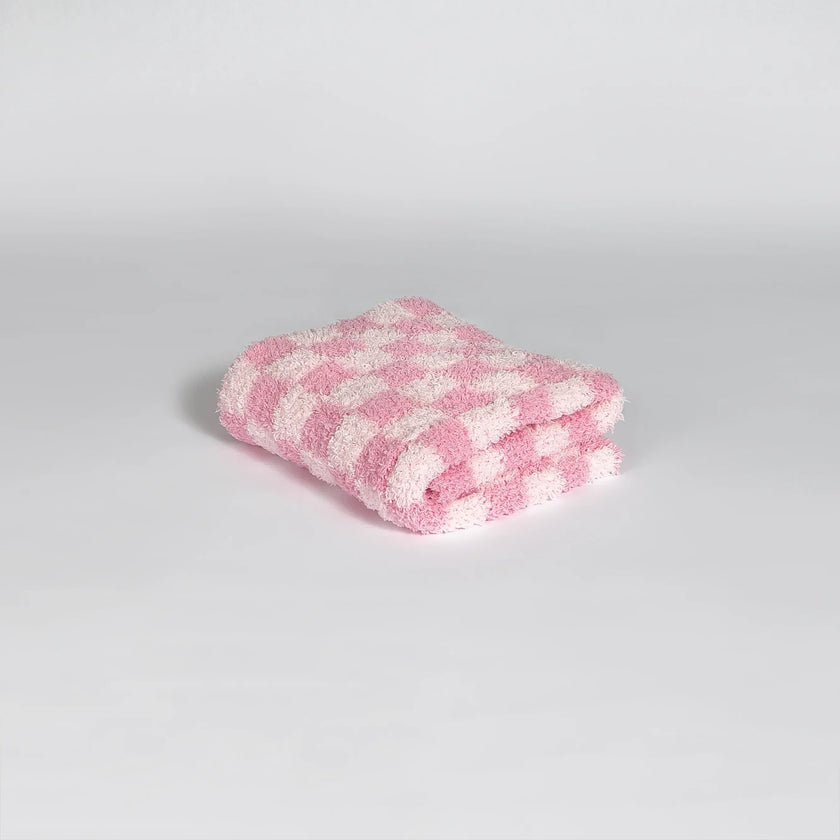 Cotton Candy Check Print Lovey