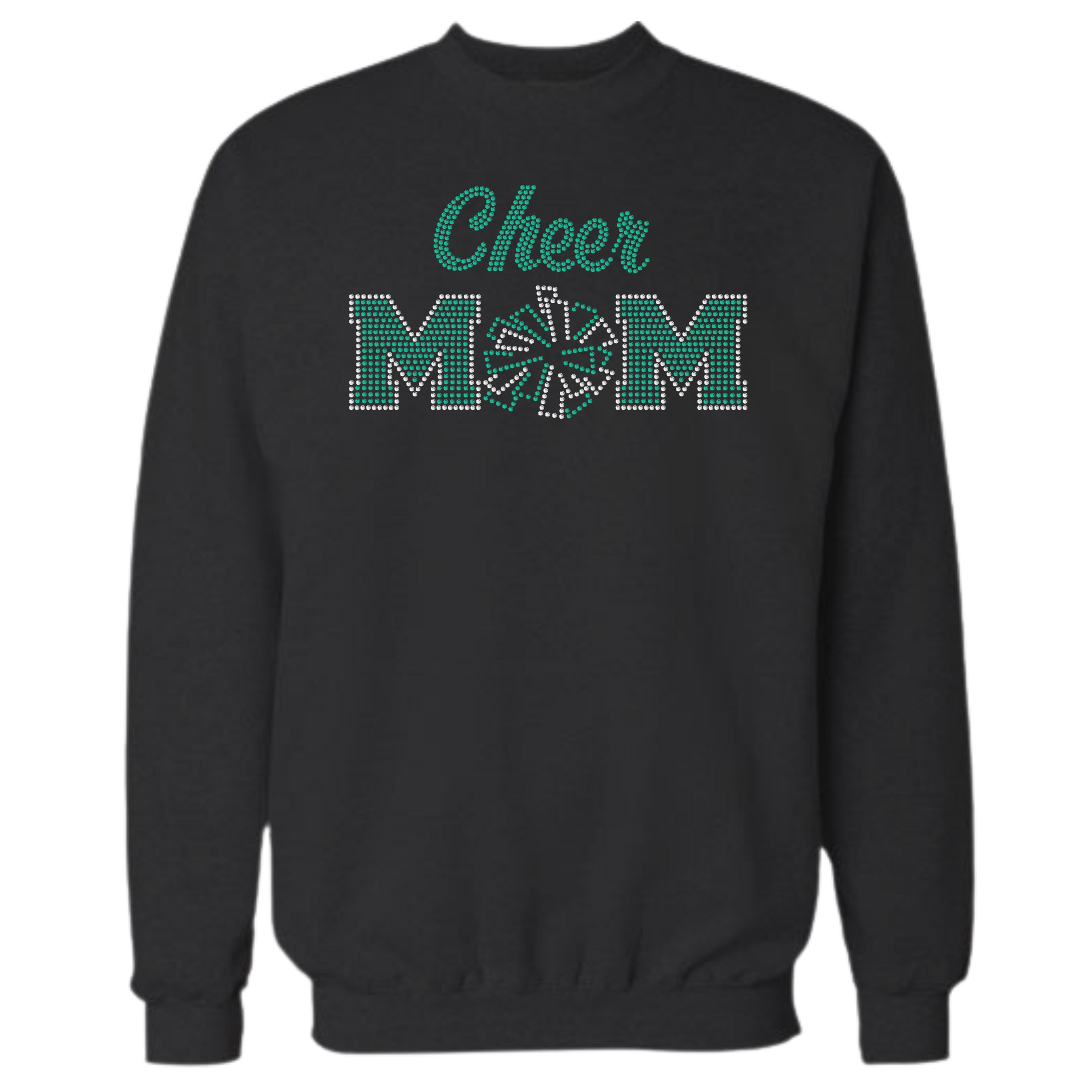 Cheer Mom Rhinestone Shirt – Cheerleader Mom Sparkle Bling Tee | Blingdazzel