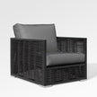 Chestnut Club Chair with Sunbrella® Cushions