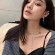 Chic Diamond Star Pendant Necklace