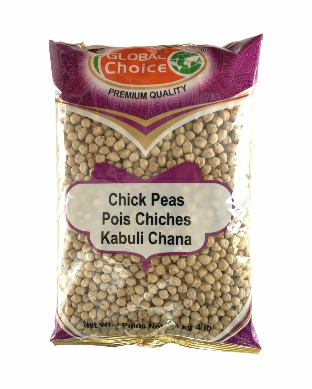 Global Choice Chick Peas 1.8kg ( Kabuli Chana 4lb)