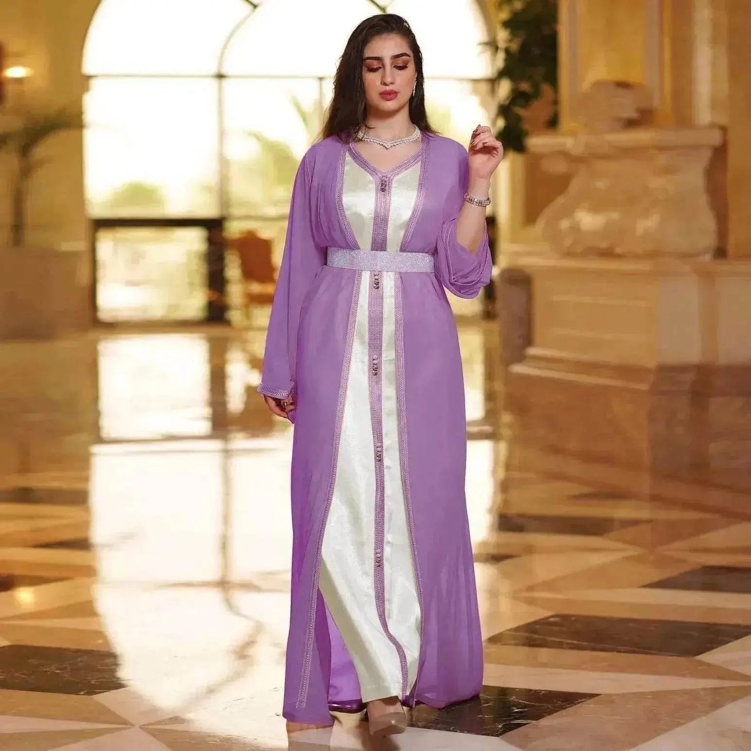 Chiffon Dress Foreign Trade Arab  Women's Clothing