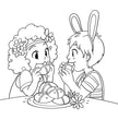 Easter Coloring Book for Kids (Spiral Edition)