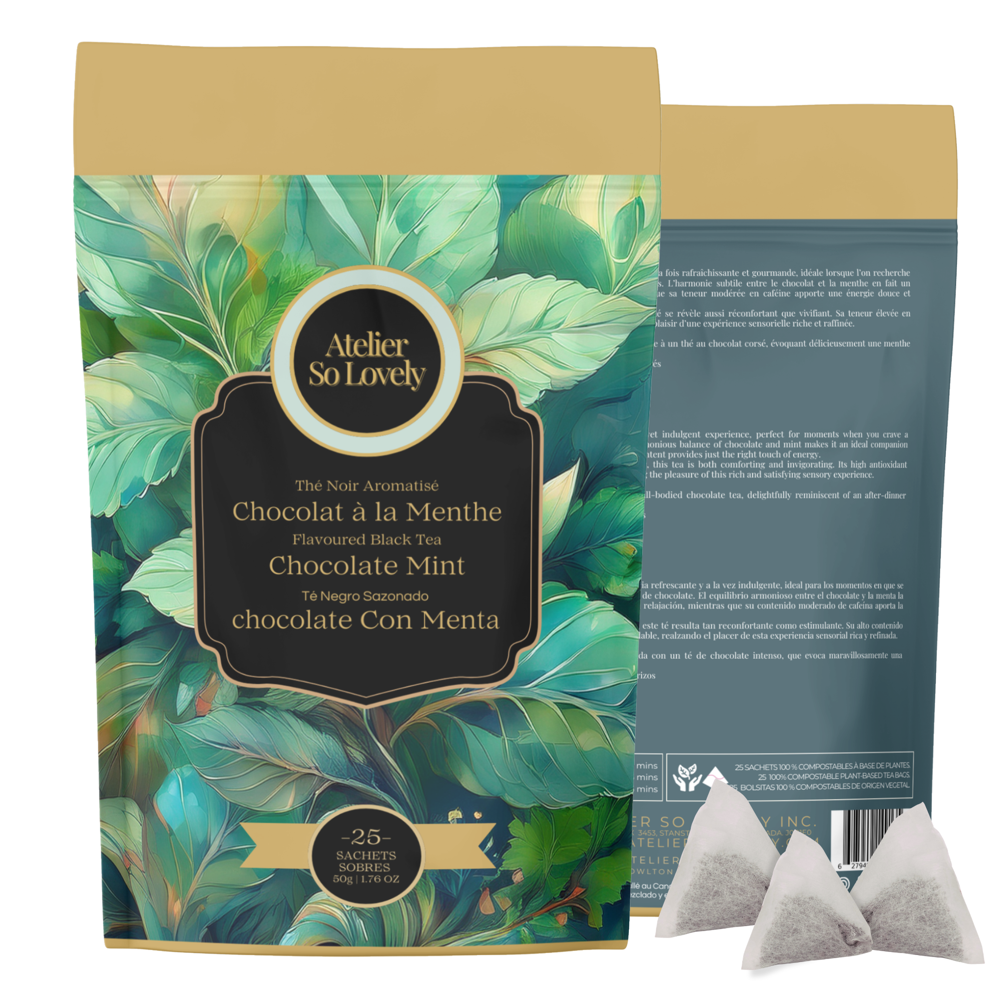 Chocolate Mint Black Tea