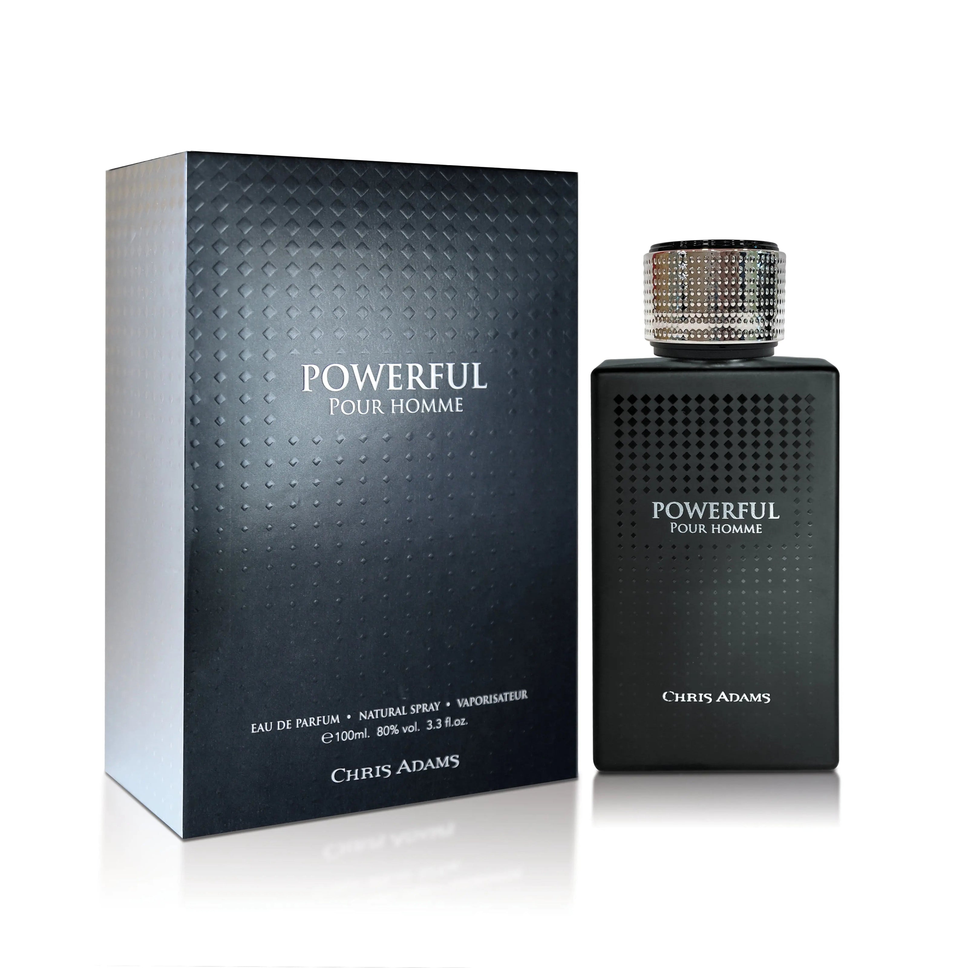 Chris Adams Powerful for Men Eau de Parfum for Men 100mL