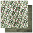 Christmas Holly Basics E 12x12 Paper (12pc Bulk Pack) 35157