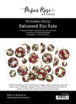 Christmas Holly Embossed Die Cuts 35163