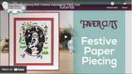Creative Expressions Paper Cuts Scene Father Christmas Craft Die