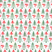 Christmas Trees Adhesive Vinyl Pattern 1