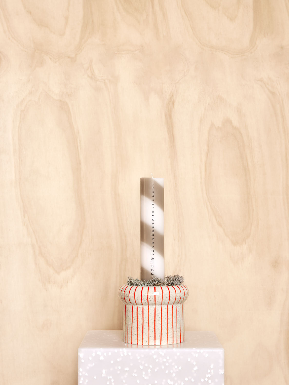 Christmas Calendar Candle