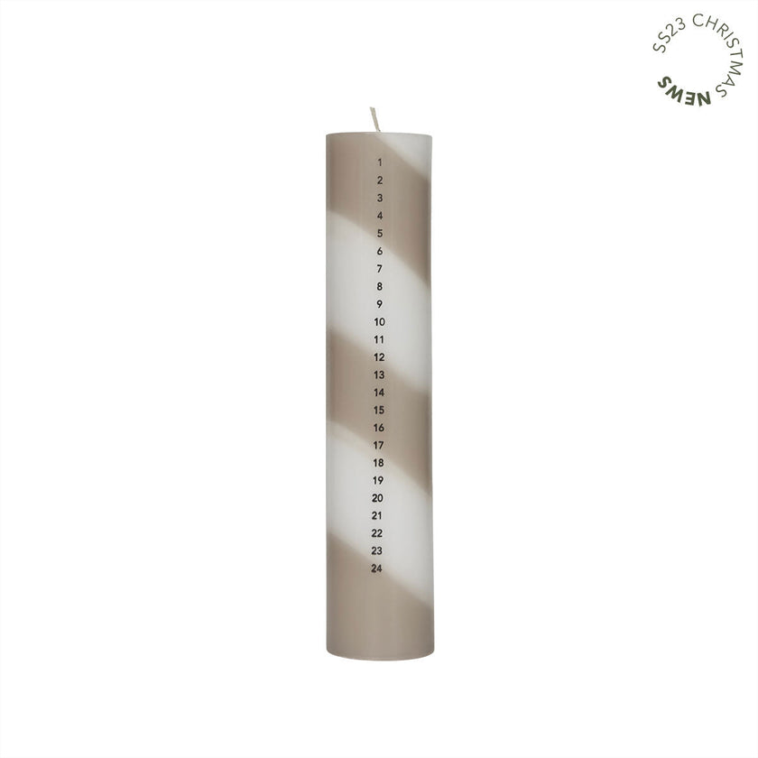 Christmas Calendar Candle